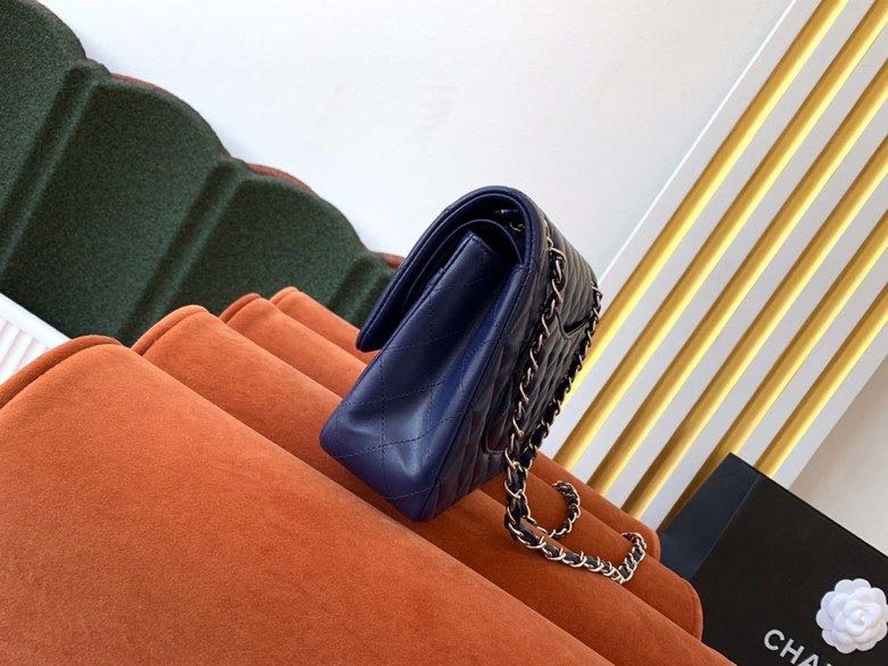 CHL Classic Handbag Navy Blue For Women Bags, Shoulder And Crossbody Bags 10.2in/26cm A01112