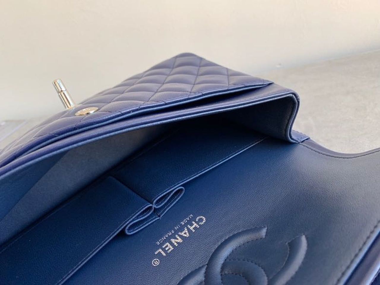 CHL Classic Handbag Navy Blue For Women Bags, Shoulder And Crossbody Bags 10.2in/26cm A01112