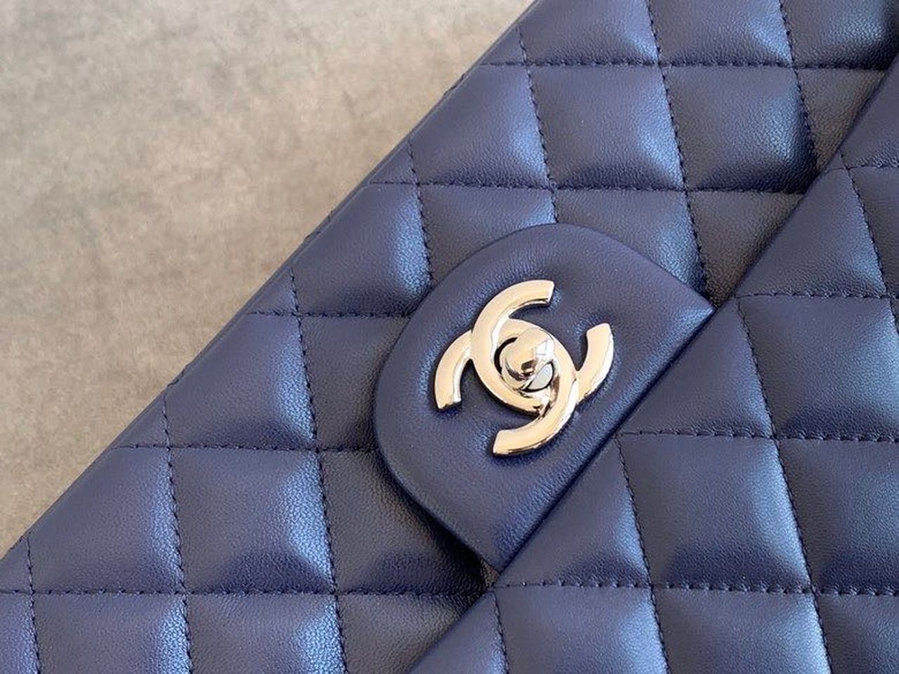 CHL Classic Handbag Navy Blue For Women Bags, Shoulder And Crossbody Bags 10.2in/26cm A01112
