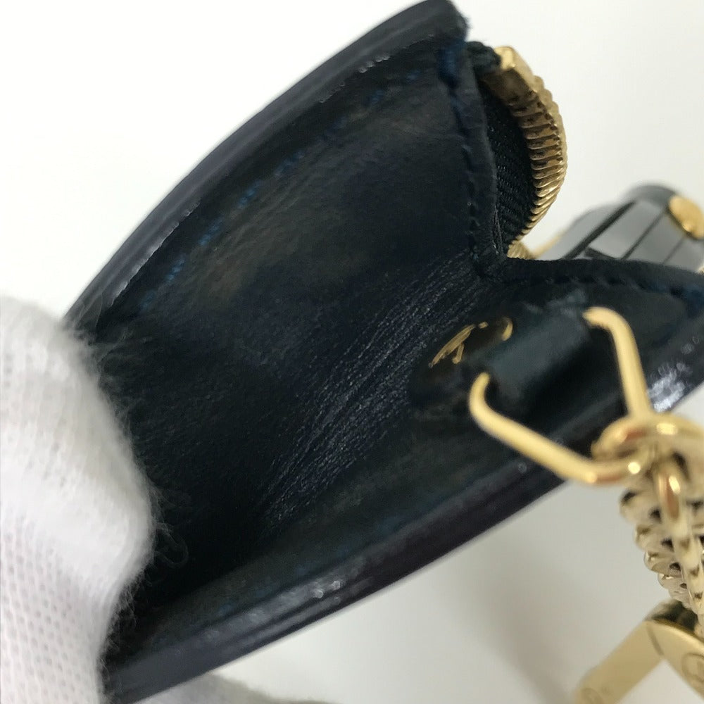 LOUIS VUITTON Coin case M91405 Monogram Vernis green Monogram Vernis Pochette Oiseau Women  d