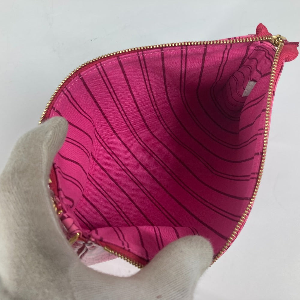 LOUIS VUITTON Accessory pouch M93166 PVC / Leather pink Cosmic Blossom Pochette Cosmic Women  d