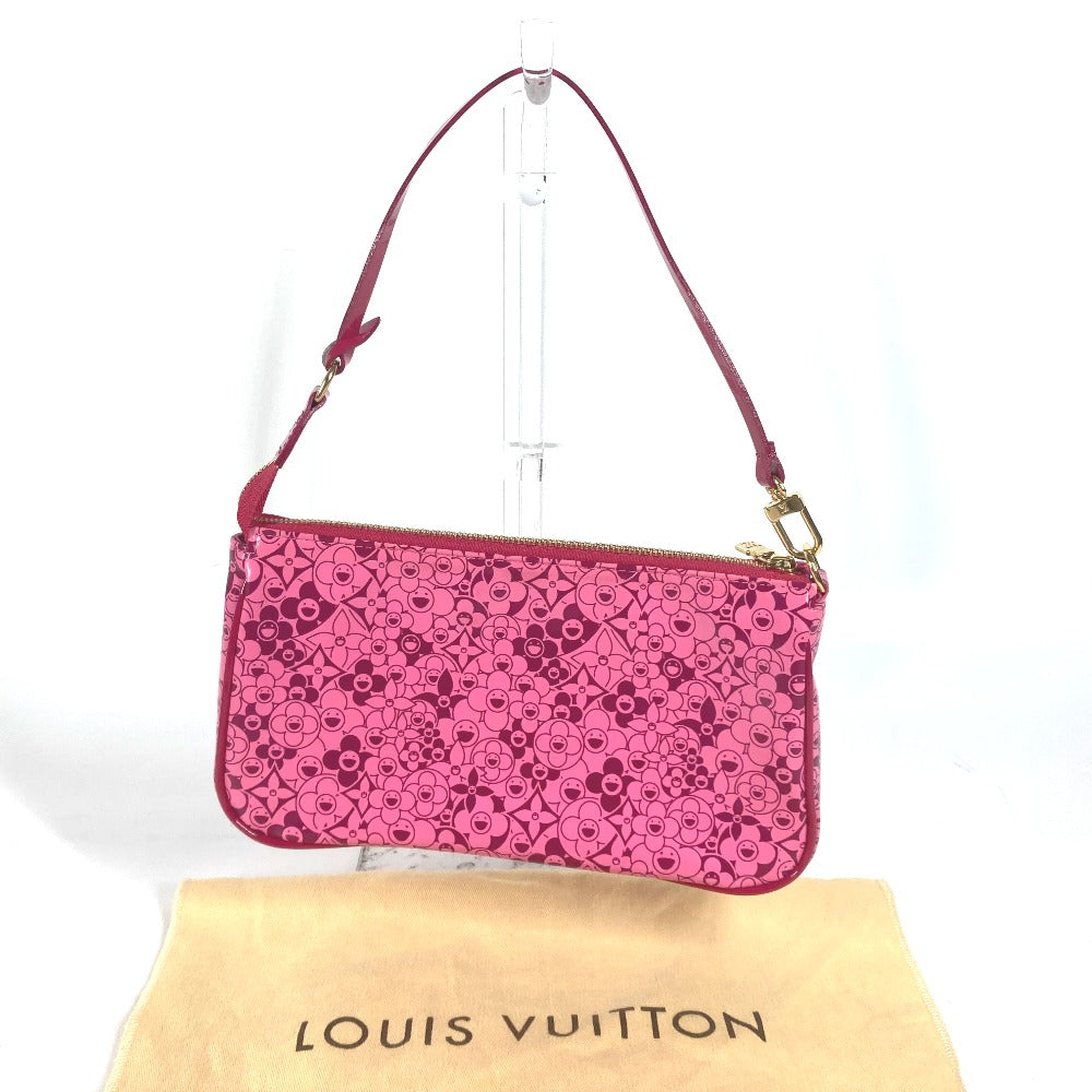 LOUIS VUITTON Accessory pouch M93166 PVC / Leather pink Cosmic Blossom Pochette Cosmic Women  d