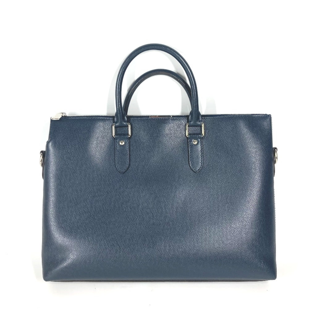 LOUIS VUITTON Business bag M33417�@ Taiga Leather Navy Taiga Anton mens