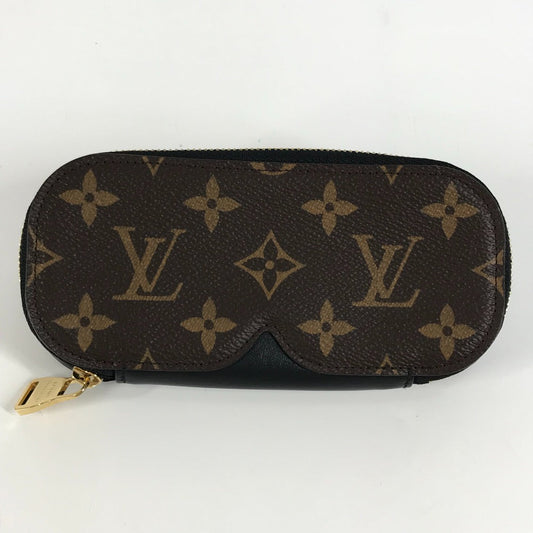 LOUIS VUITTON glasses case GI0633 Monogram canvas Brown Monogram Etui Lunette GM