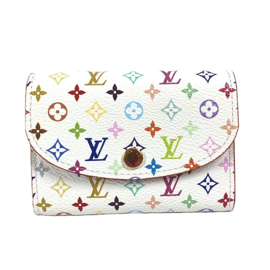 LOUIS VUITTON Folded wallet M13399 Monogram multicolor canvas white Monogram multicolor LV × TM Porto Mone Rosalie
