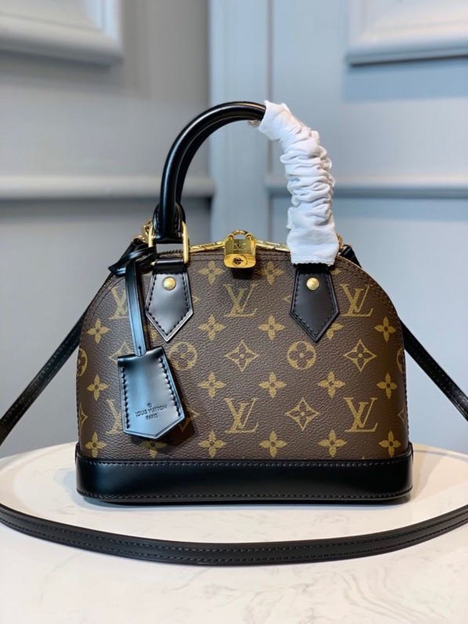 Top Quality Alma BB Monogram Canvas For Women,  Shoulder And Crossbody Bags 9.8in/24cm Top Quality M53152