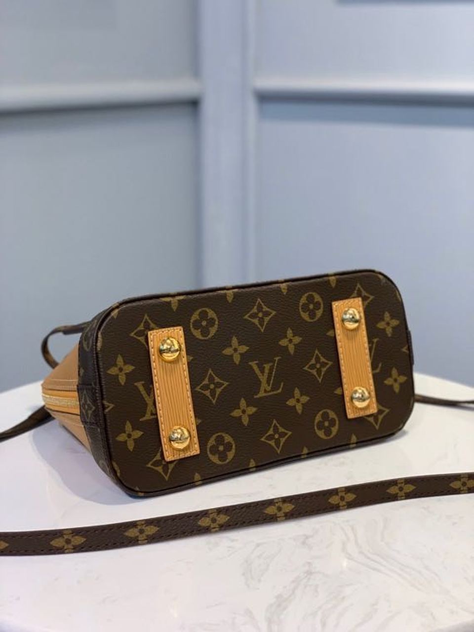 Top Quality Alma BB Epi/Monogram Canvas Caramel For Women, Womens Handbags, Shoulder And Crossbody Bags 9.8in/25cm Top Quality