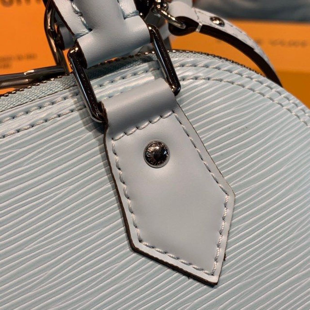 Top Quality Alma BB Epi Seaside Blue For Women, Womens Handbags, Shoulder And Crossbody Bags 9.2in/23.5cm Top Quality M56206