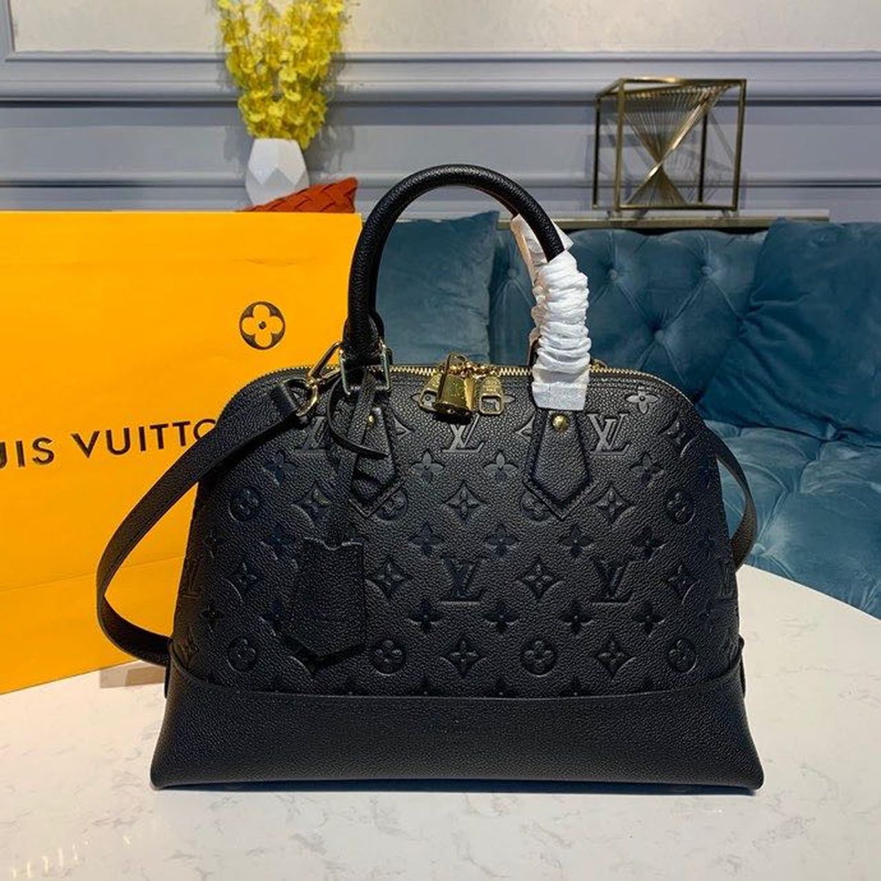 Top Quality Neo Alma Bag 32cm Monogram Empreinte Canvas Spring/Summer Collection M44832, Black