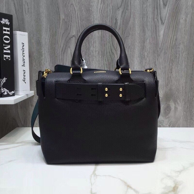 Top Quality Small Triple Stud Belt Bag Black For Women, Bags 14in/36cm