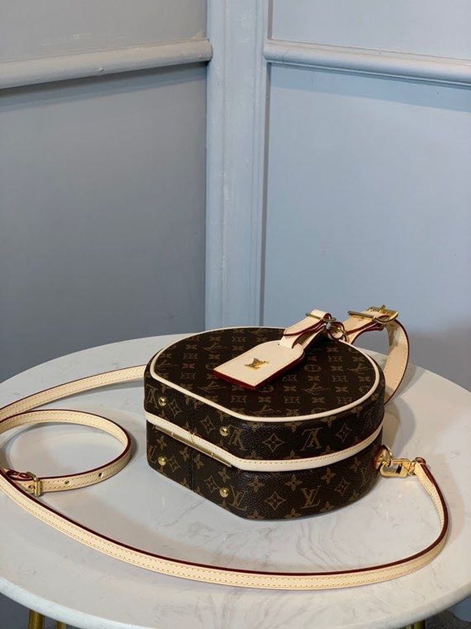 Top Quality Petite Boite Chapeau Monogram Canvas For Women,  Shoulder And Crossbody Bags 6.9in/17.5cm Top Quality M43514
