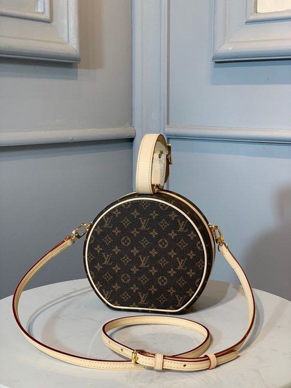 Top Quality Petite Boite Chapeau Monogram Canvas For Women,  Shoulder And Crossbody Bags 6.9in/17.5cm Top Quality M43514