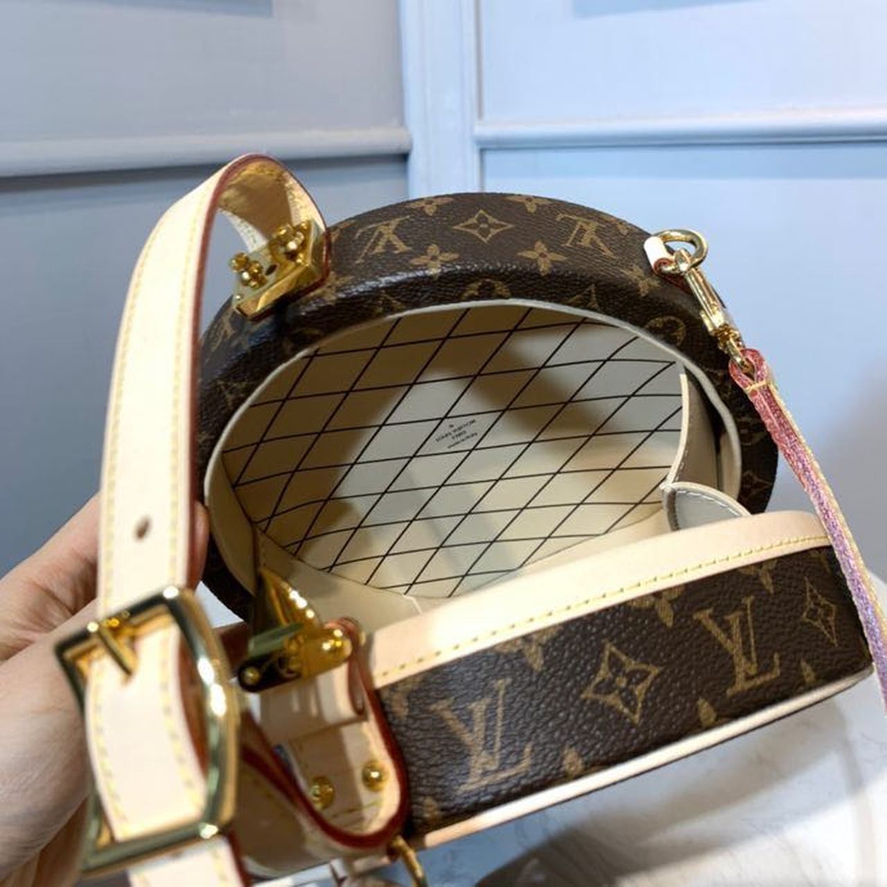 Top Quality Petite Boite Chapeau Monogram Canvas For Women,  Shoulder And Crossbody Bags 6.9in/17.5cm Top Quality M43514