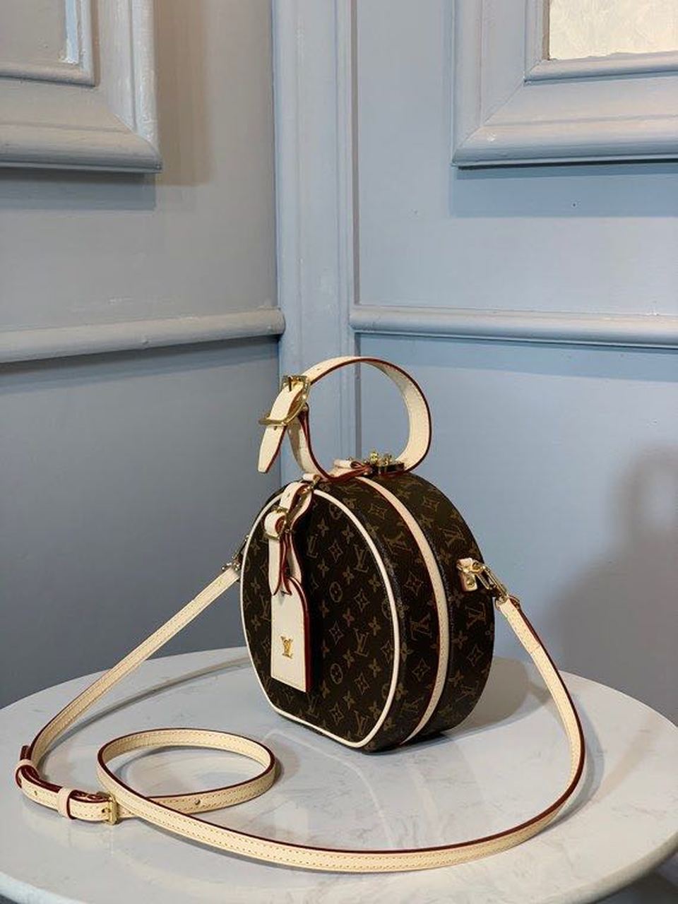 Top Quality Petite Boite Chapeau Monogram Canvas For Women,  Shoulder And Crossbody Bags 6.9in/17.5cm Top Quality M43514