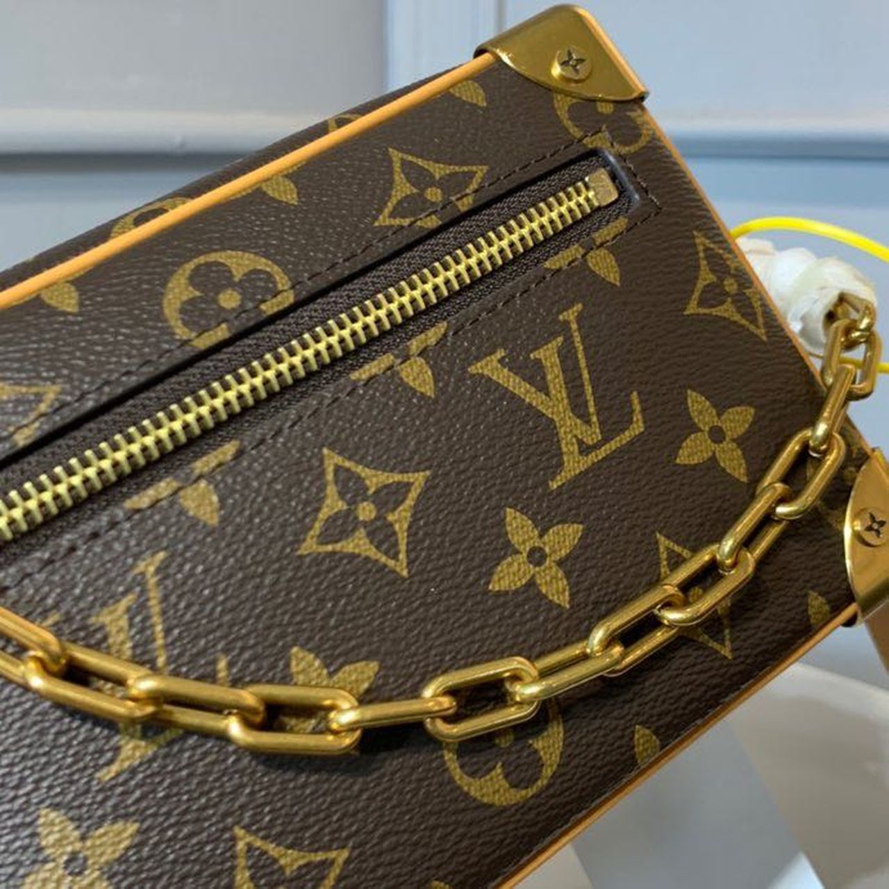 Top Quality Mini Soft Trunk Monogram Canvas For Women, WoBags, Shoulder And Crossbody Bags 7.2in/18.5cm Top Quality M68906