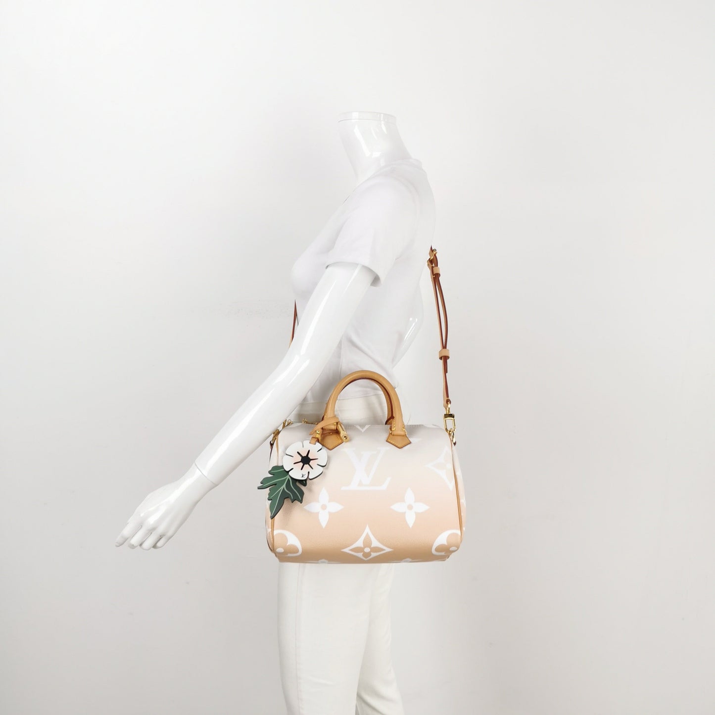 Louis Vuitton Speedy Bandouliere By The Pool Monogram Giant 25 Crossbody Bag
