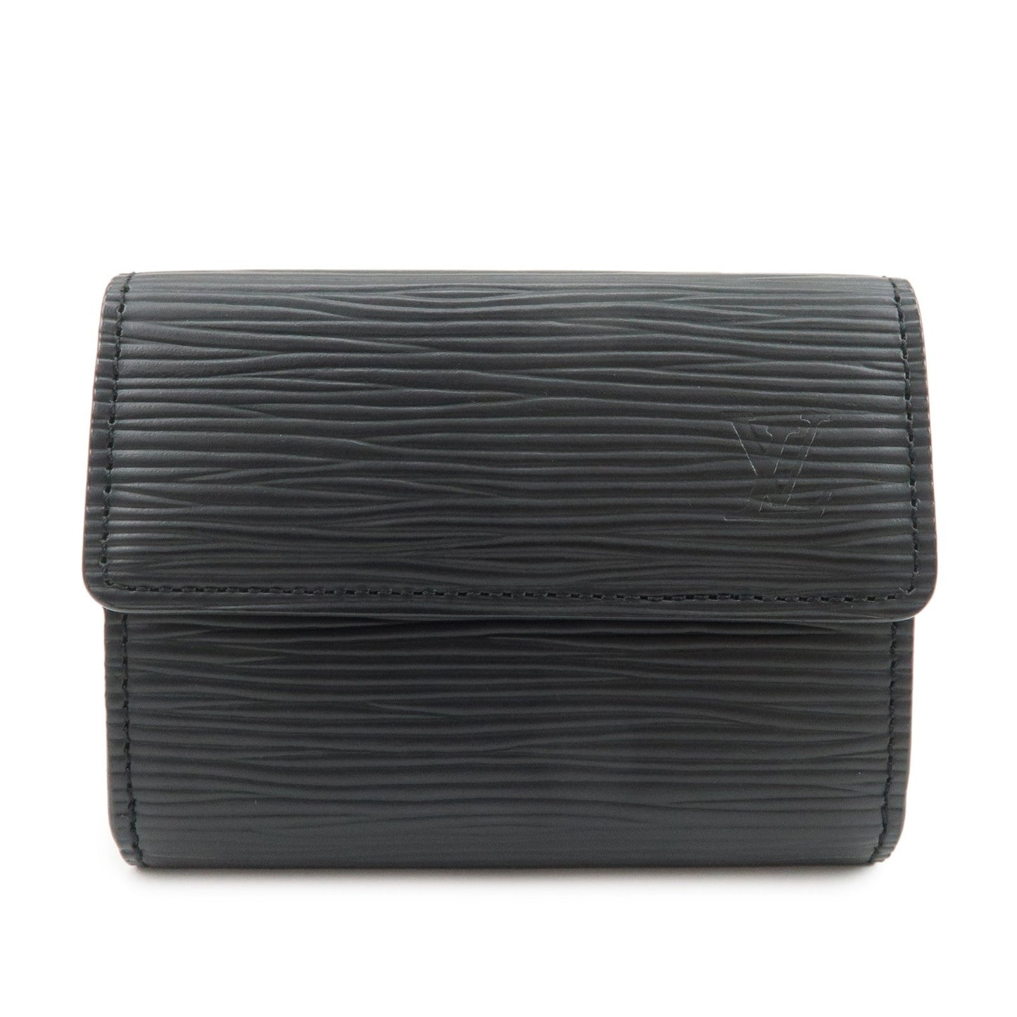 Louis Vuitton Epi Leather Ludlow Coin Case Card Case Noir M63302