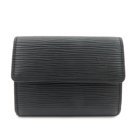 Louis Vuitton Epi Leather Ludlow Coin Case Card Case Noir M63302
