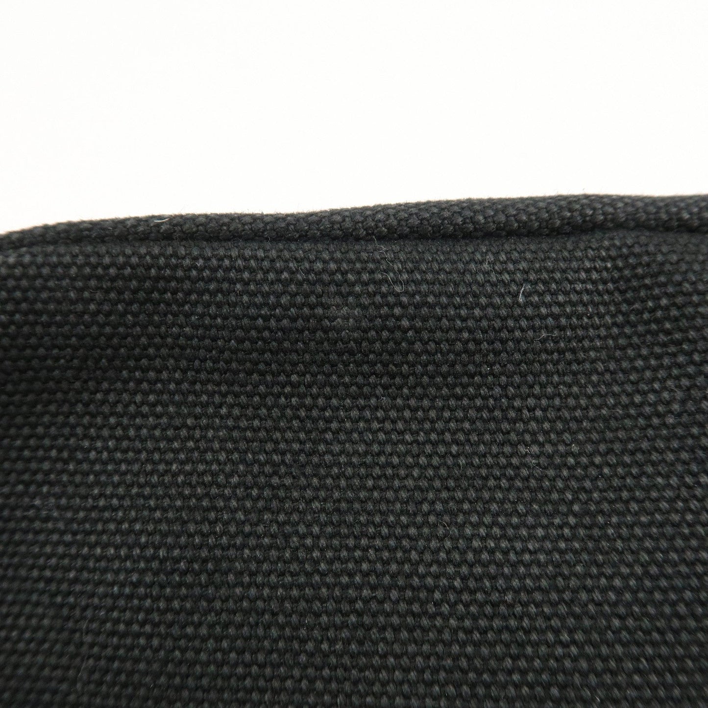 PRADA Canvas Pouch Cosmetic Pouch Black  d