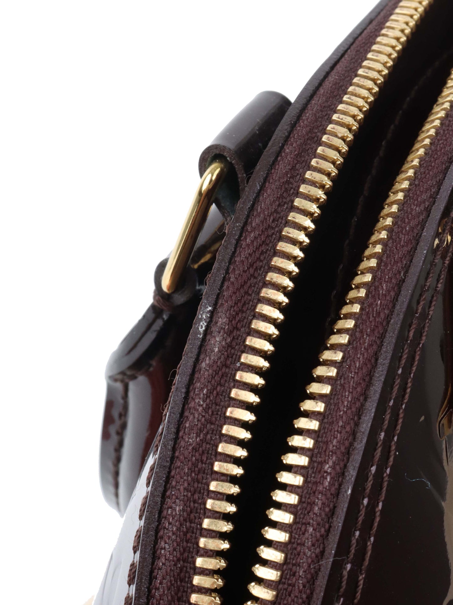 Louis Vuitton Vernis Alma BB Monogram Patent Leather.