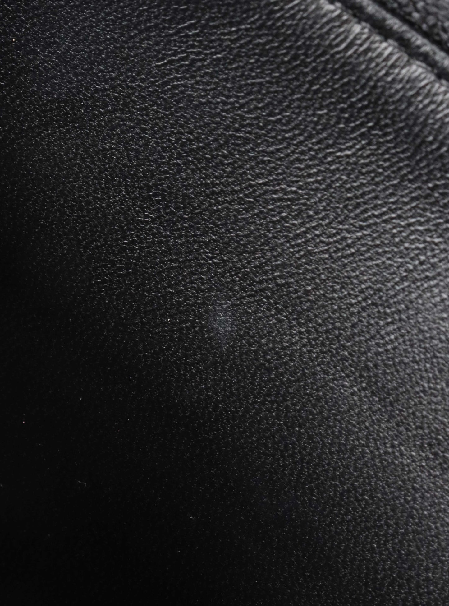 Chanel Black Lambskin Wallet on Chain SHW.