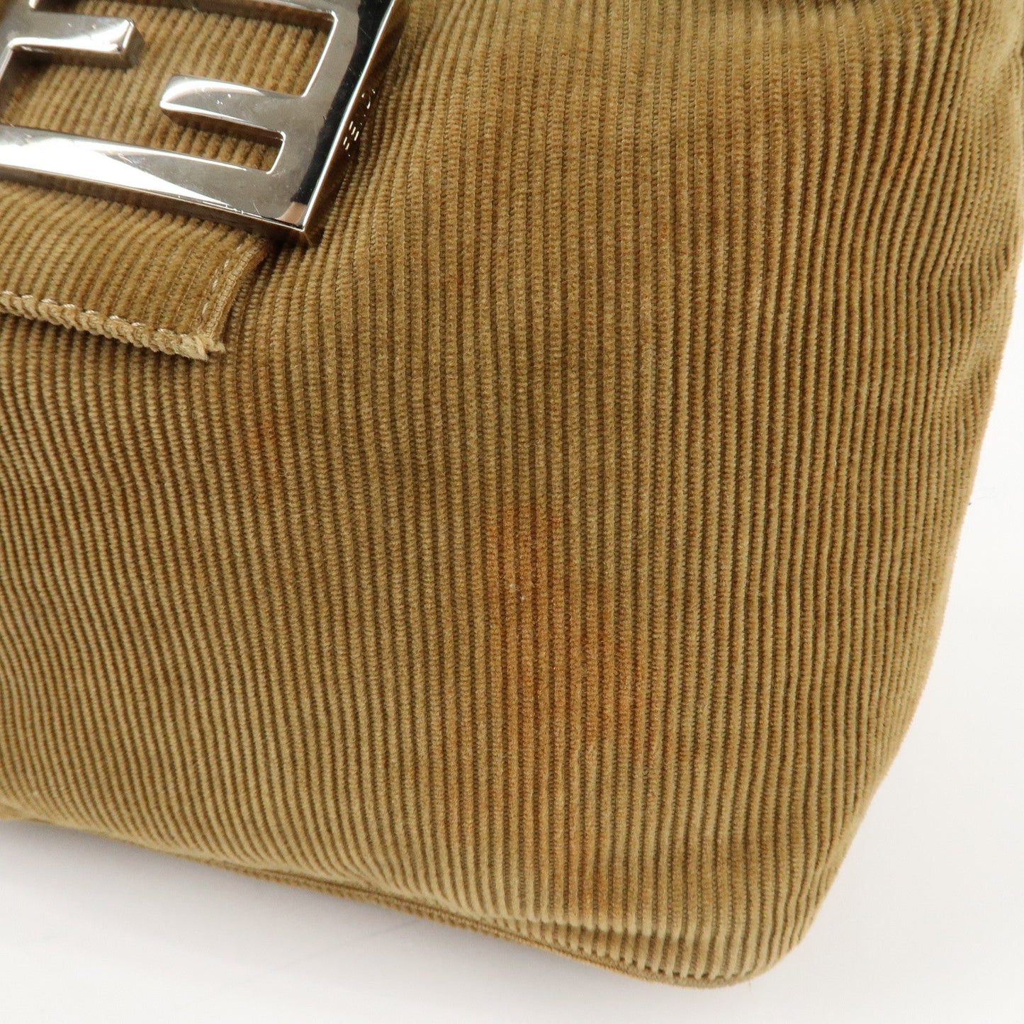 FENDI Corduroy Shoulder Bag 20686  d