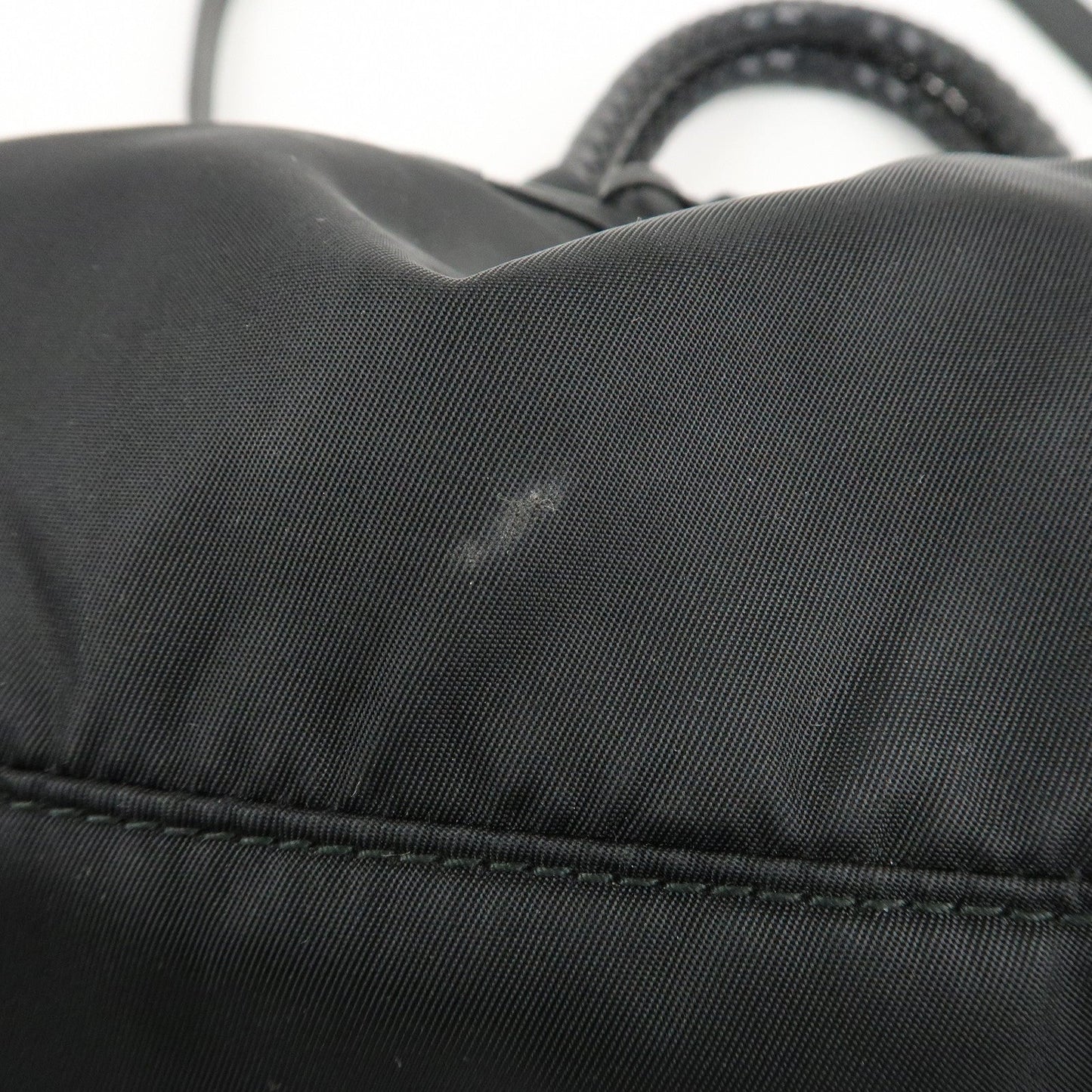 PRADA Nylon Leather Ribbon 2Way Shoulder Bag Black BN1631  d