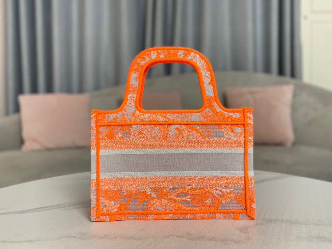Top Quality Mini Book Tote Orange For Women, Womens Handbags 22.5cm/9in CD S5475ZRVJ_M057
