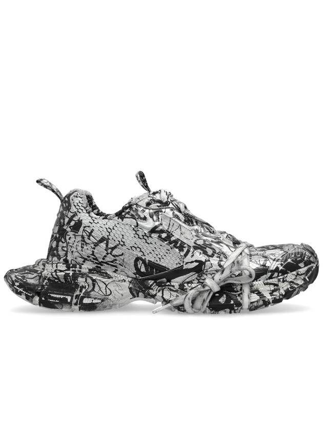 Luxury Balenciaga Trending 2025 3XL Extreme Graffiti Low Top Sneakers Grey