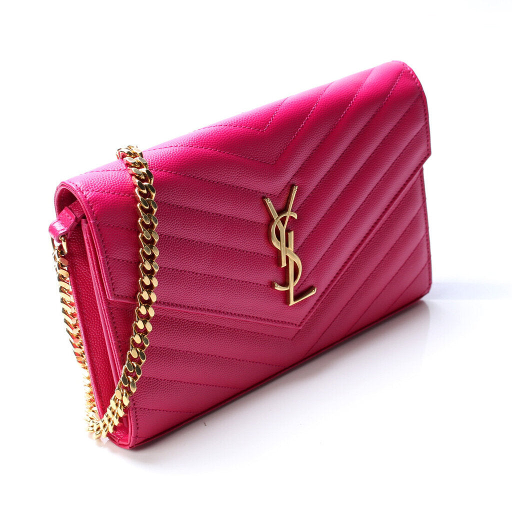 Saint Laurent Grain De Chain Wallet Bag