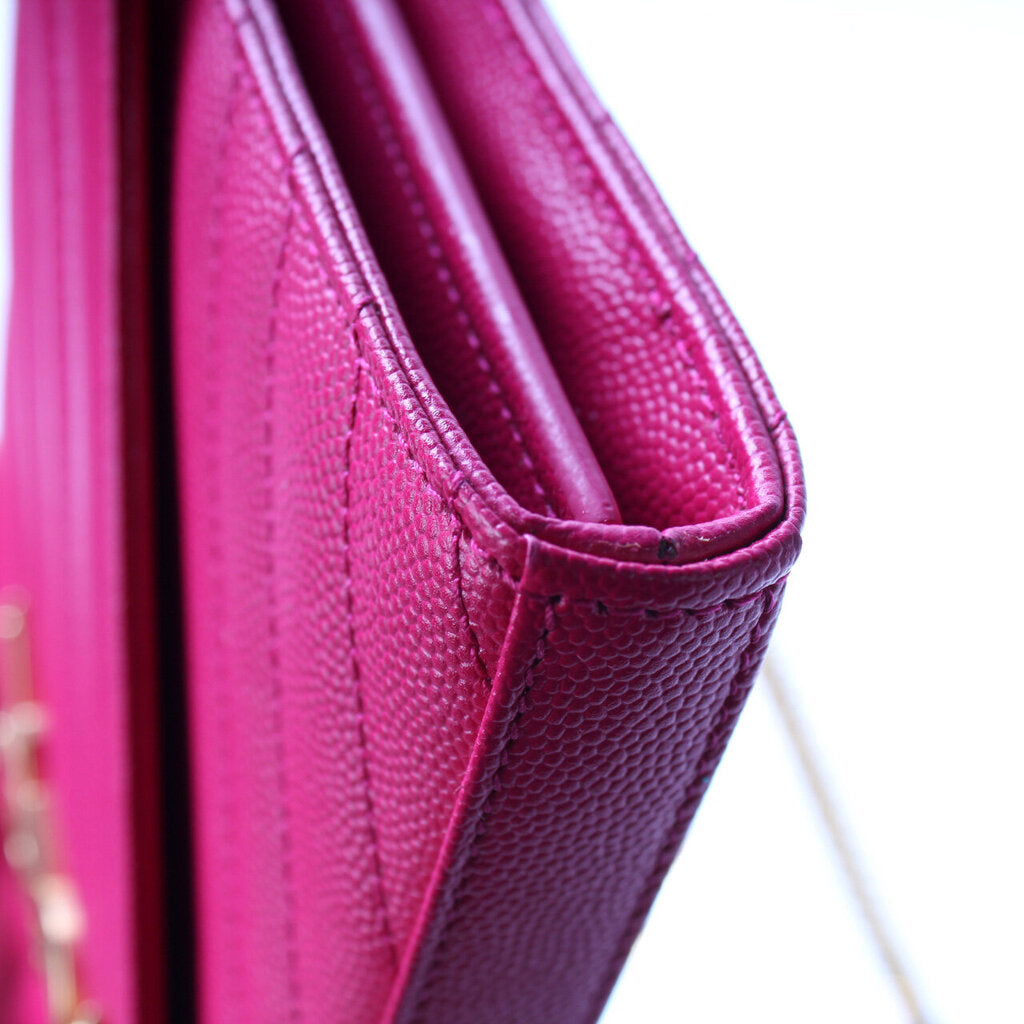 Saint Laurent Grain De Chain Wallet Bag