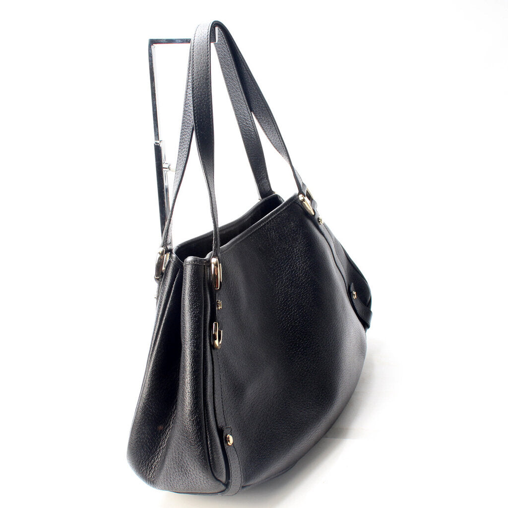Gucci 130736 Abbey Leather Tote Medium Bag