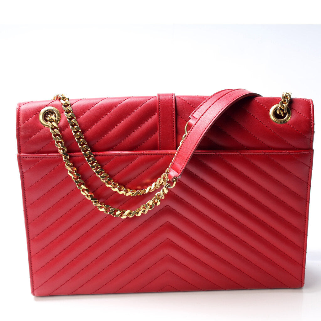 Saint Laurent Monogramme Chevron satchel Bag