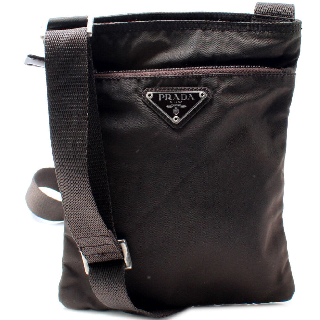 Prada   Nylon Crossbody Bag