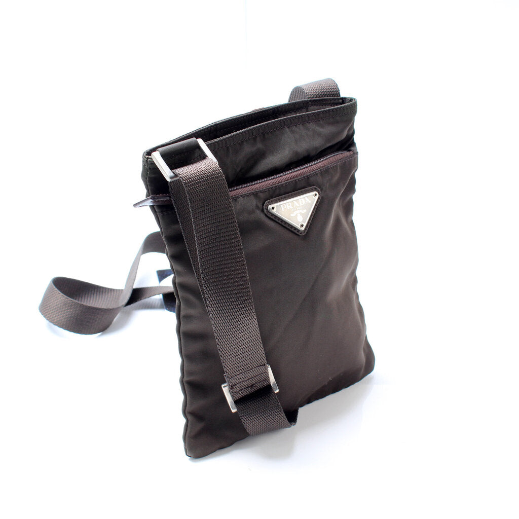Prada   Nylon Crossbody Bag