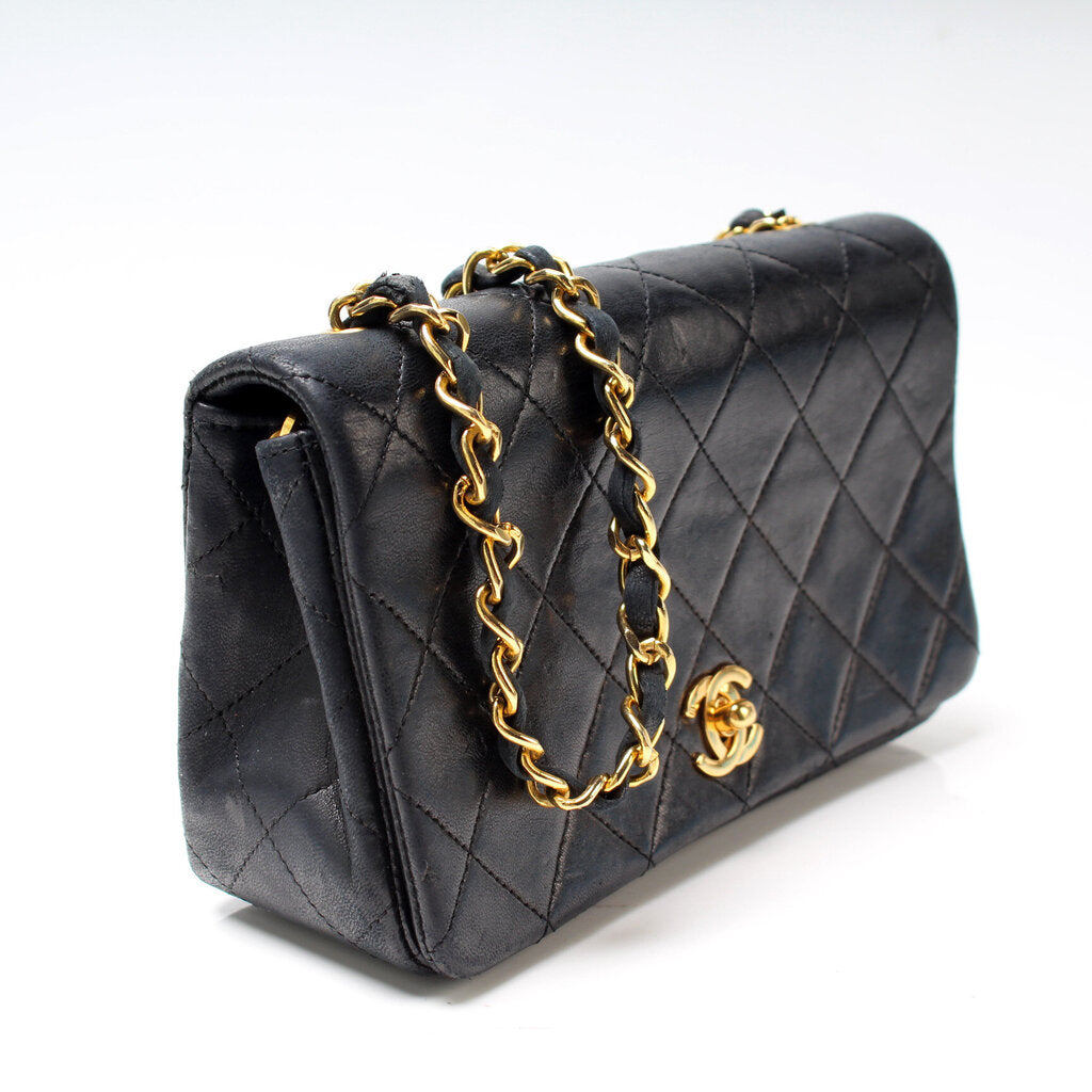 Chanel CC Quilted Lambskin   Mini Flap Bag