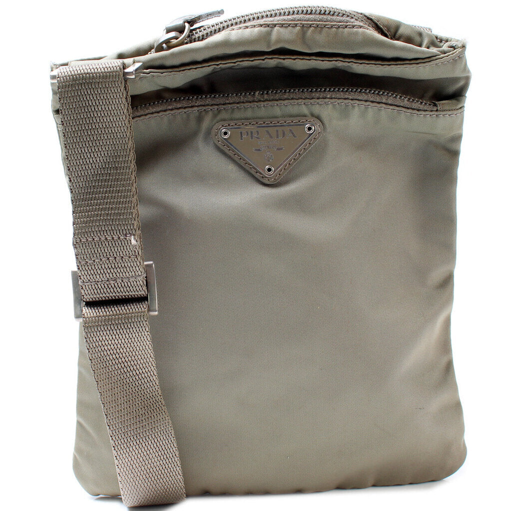 Prada   Nylon Crossbody Bag
