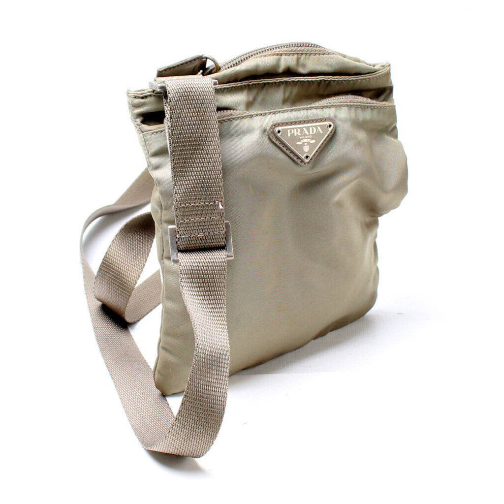 Prada   Nylon Crossbody Bag