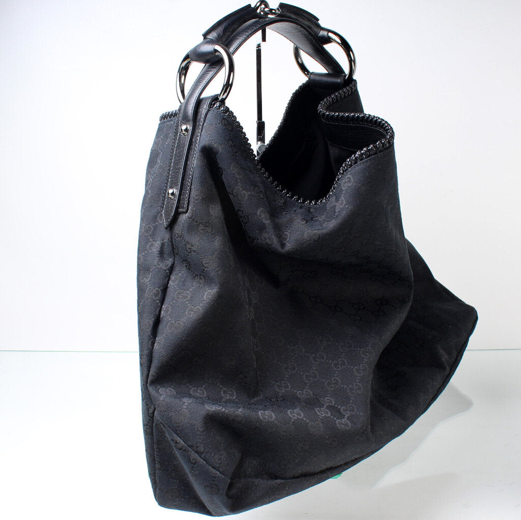Gucci 114900 Horsebit Hobo Bag