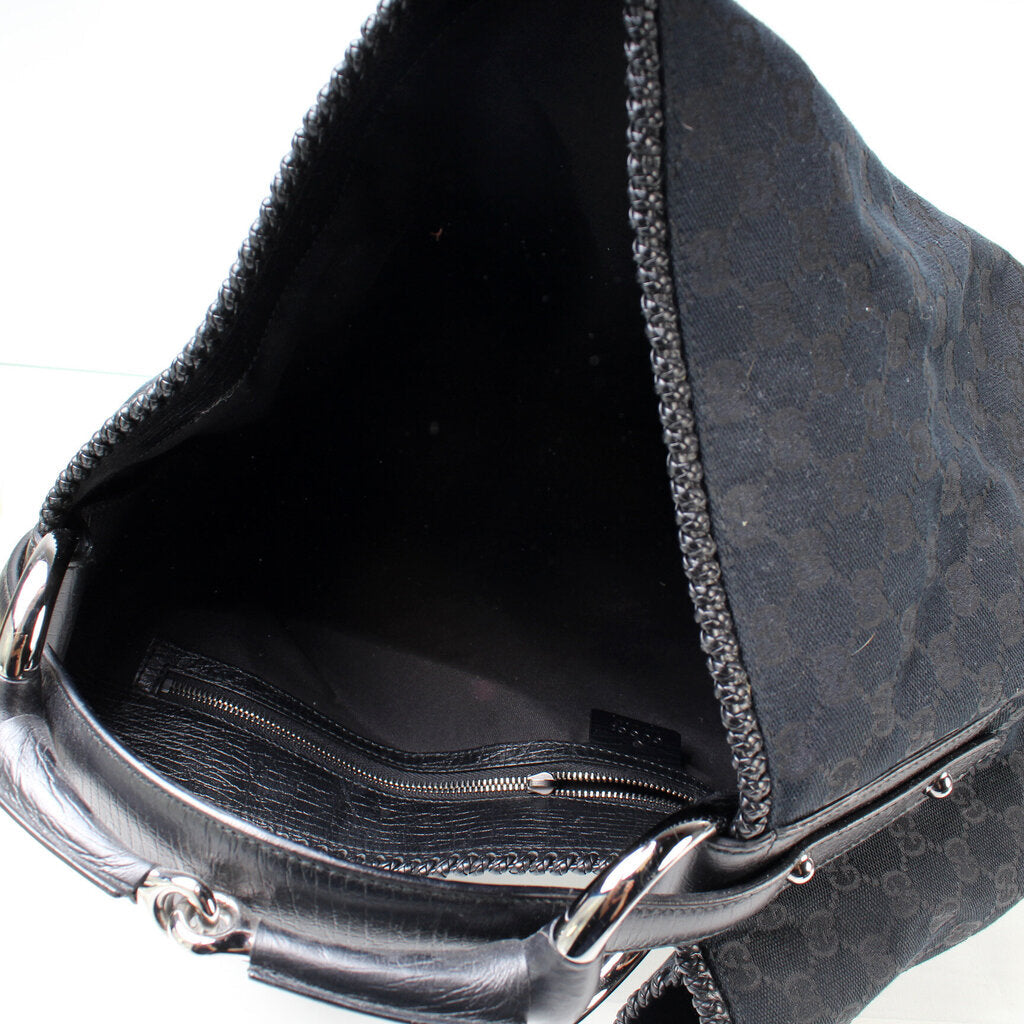 Gucci 114900 Horsebit Hobo Bag