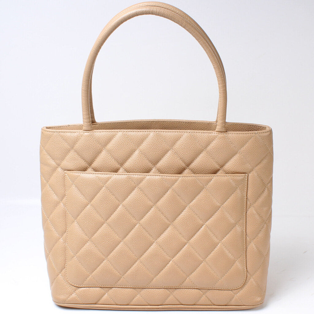 Chanel Medallion Tote Caviar Bag