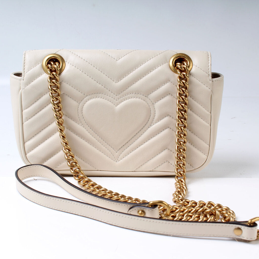 Gucci 446744 Marmont Shoulder Mini Flap Bag