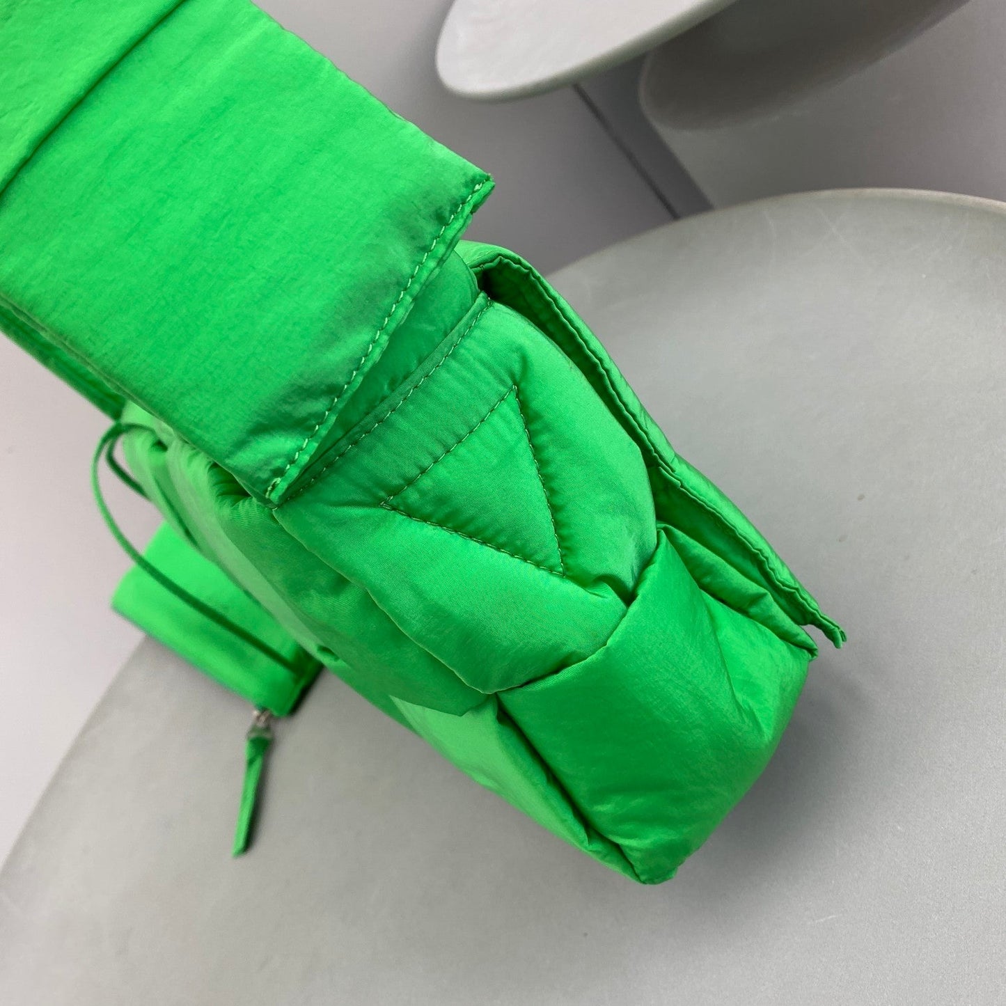 Top Quality Padded Tech Cassette Bag For Women 11.8in/30cm In Green 628951VBO813724