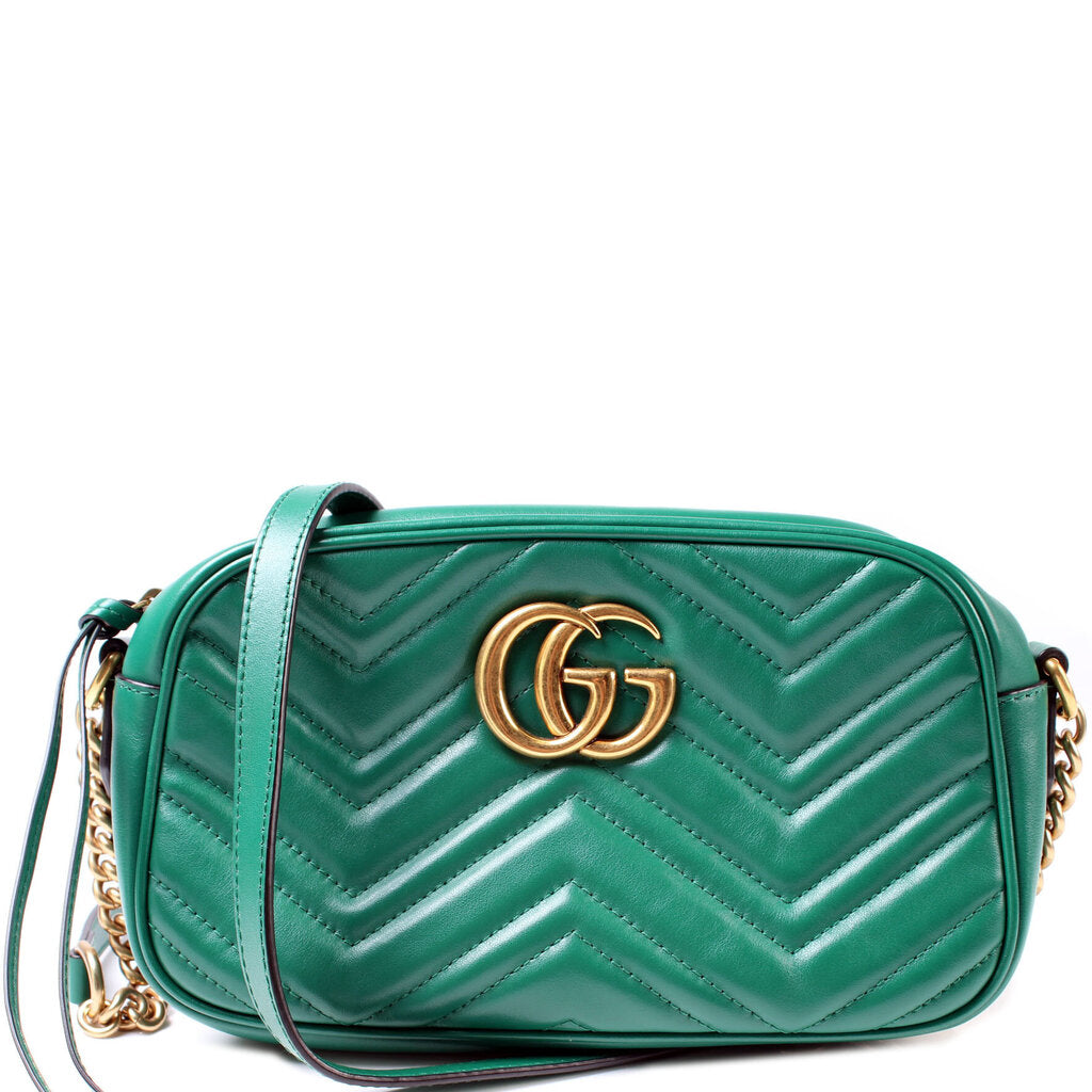 Gucci 447632 Marmont Small Leather Camera Bag