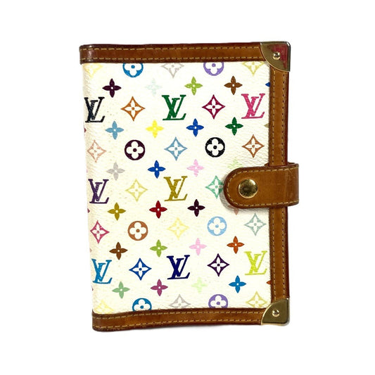 LOUIS VUITTON Notebook cover R20896 Monogram multicolor canvas white Monogram multicolor Agenda PM