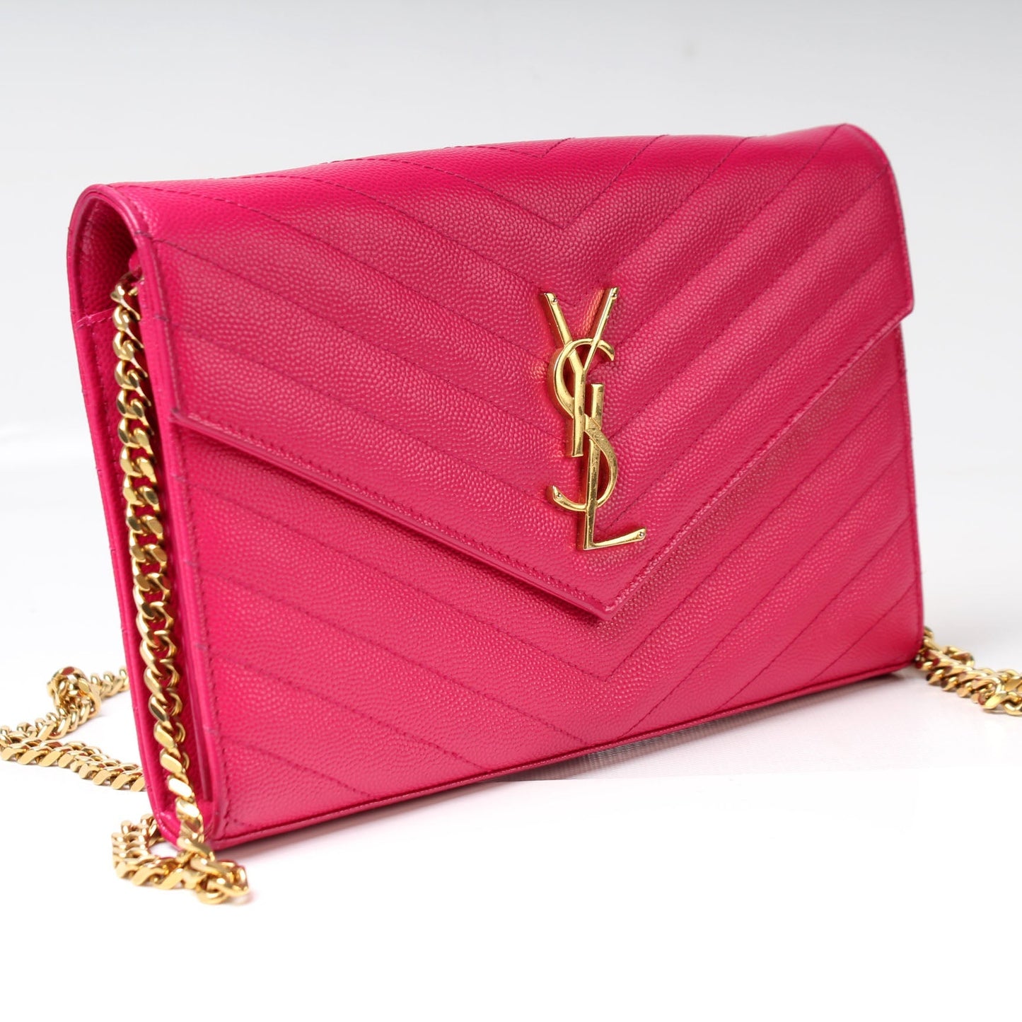 Saint Laurent Grain De Chain Wallet 377828 Bag