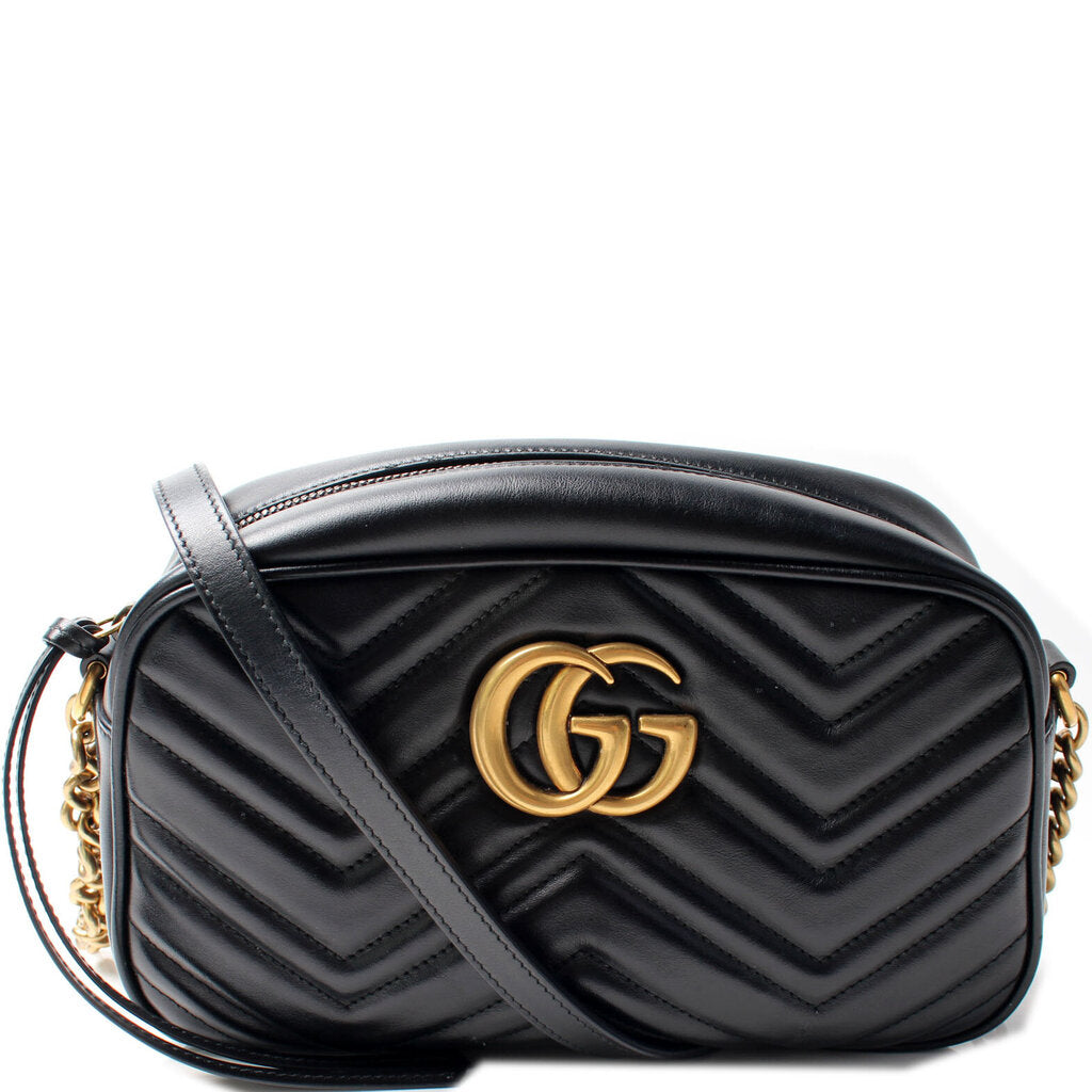 Gucci 447632 Marmont Small Leather Camera Bag