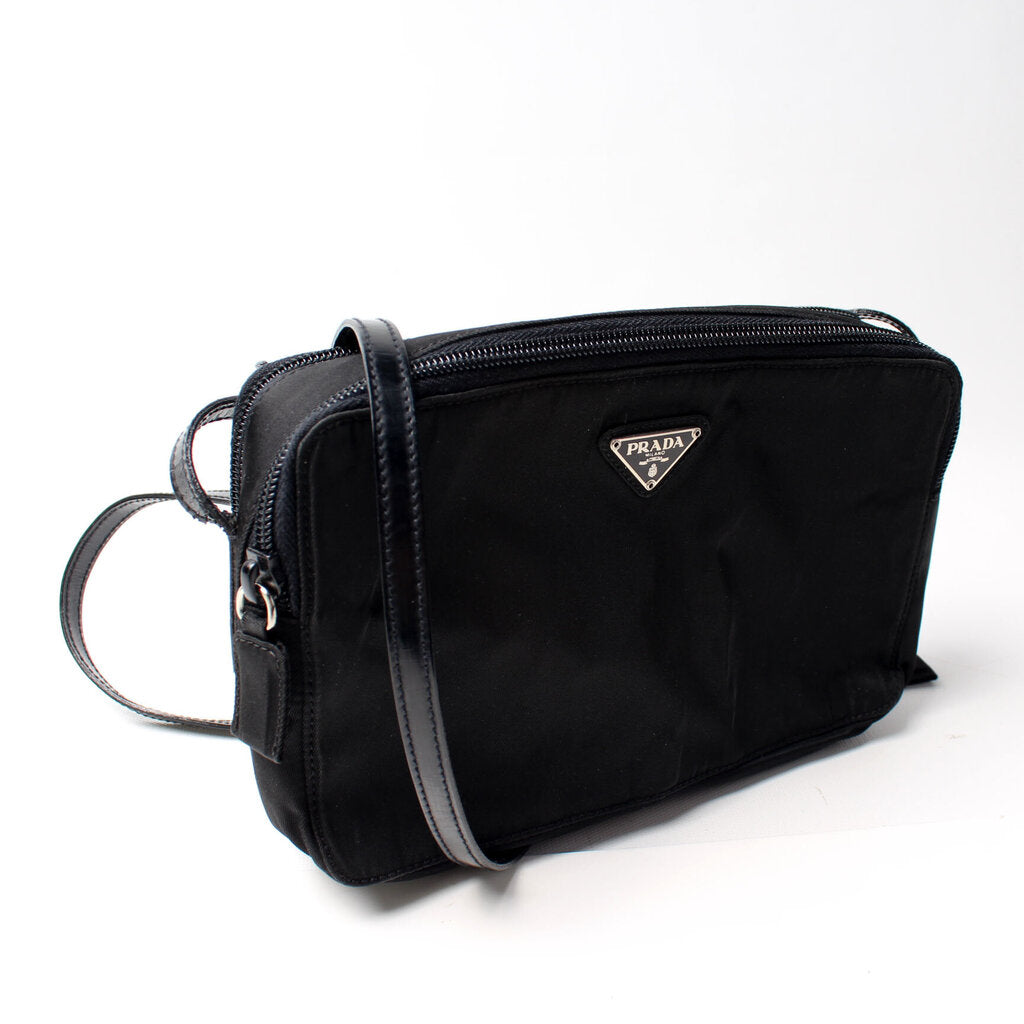 Prada   Nylon Crossbody Small Bag