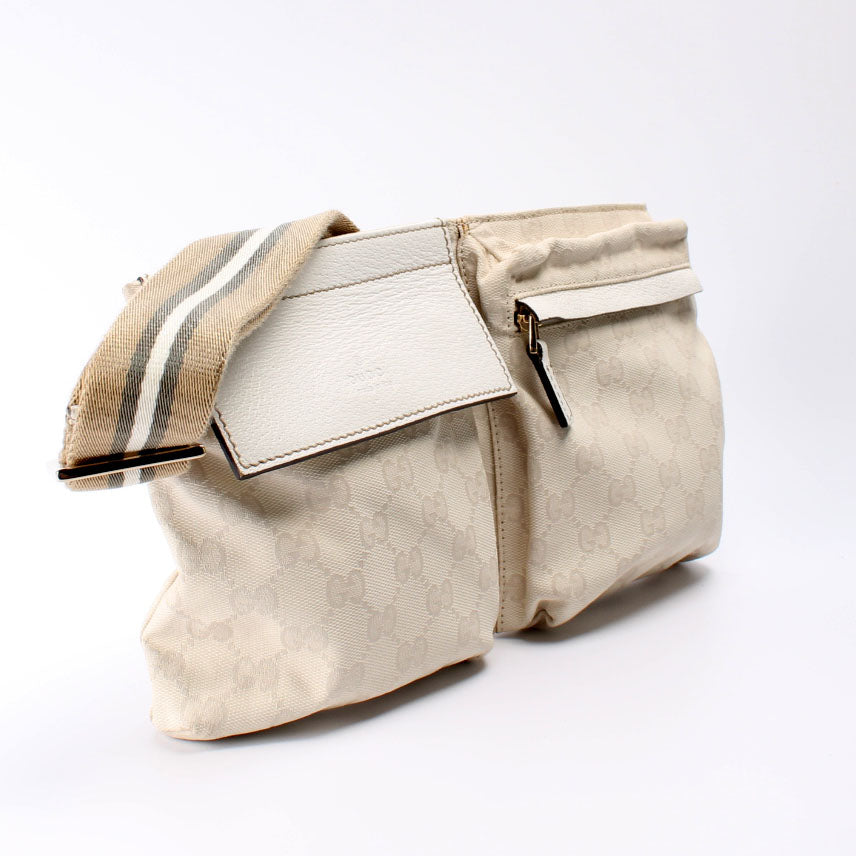 Gucci 28566 Waist Canvas Bag