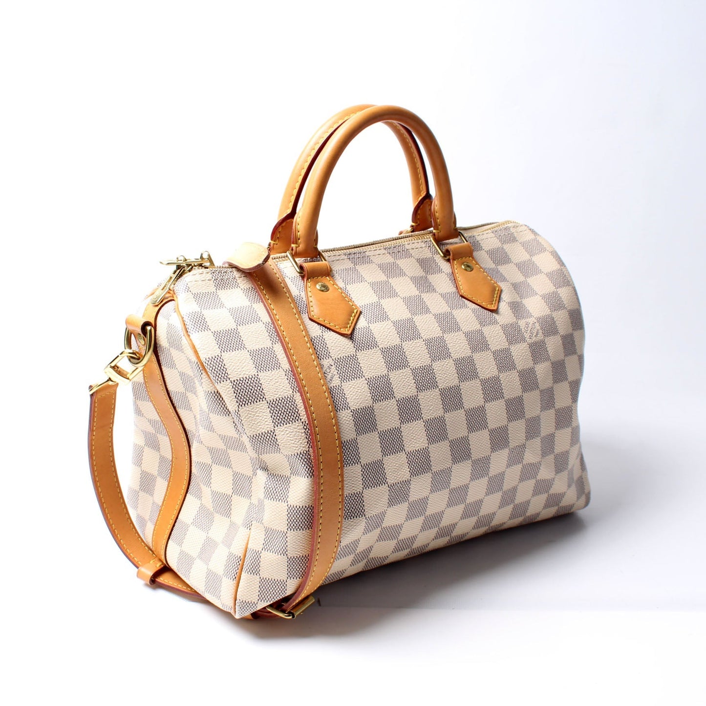 Louis Vuitton Speedy 30 Bandouliere Azur